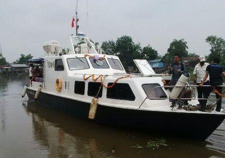 Launching Bus Air Senapelan untuk Bantaran Sungai Siak