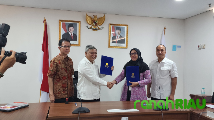 Yayasan Garuda di Lautku Inisiatif gelar Penandatanganan Kerjasama dengan BRIN