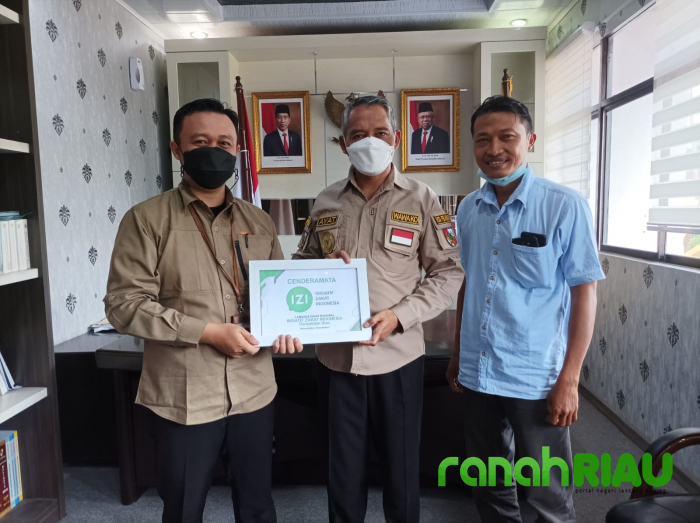 Kunjungan LAZNAS IZI Riau ke kantor Walikota Pekanbaru