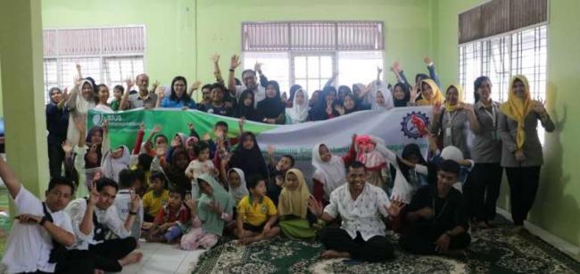 BPJS Ketenagakerjaan Panam Perkenalkan Employee Volunteering Bagi Panti