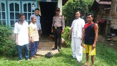 Jumat Barokah, Giat Polsek Kuantan Mudik Untuk Berbagi