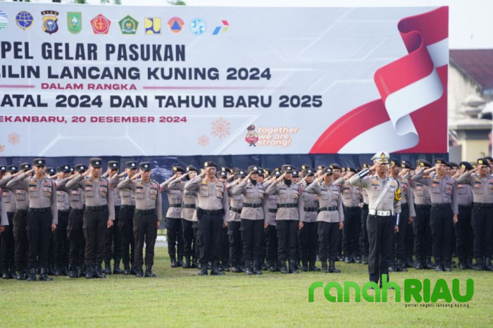 Amankan Natal dan Tahun Baru di Riau, 2.812 Personel Gabungan Diturunkan