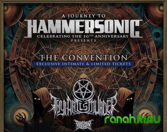 Journey to Hammersonic, Band Deathcore Thy Art Is Murder bakal sapa Indonesia dengan Distorsi Gahar