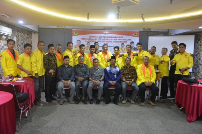 DPD Partai Berkarya Inhil gelar Pembekalan dan Aksi Donor Darah 