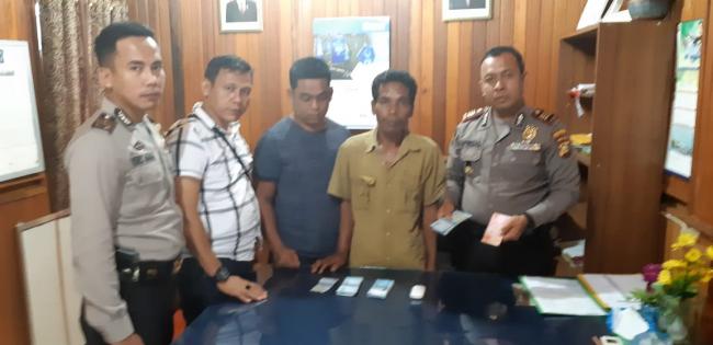 DPO Pemalsuan Uang di Ringkus Polsek Kuantan Mudik