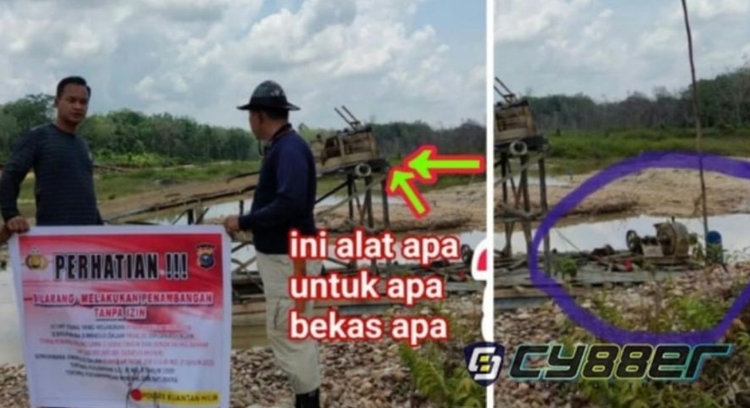 Sebut Pemberitaan PETI Hoax, FPII : Polsek Kuntan Hilir Terkesan Melindungi