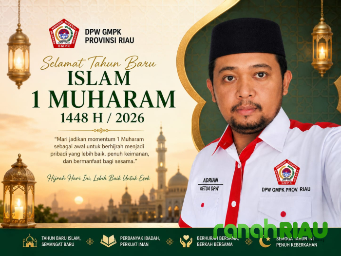 DPW GMPK Riau: Momentum 1 Muharram Waktu Tepat Berhijrah Melawan Korupsi dan Perbaiki Diri