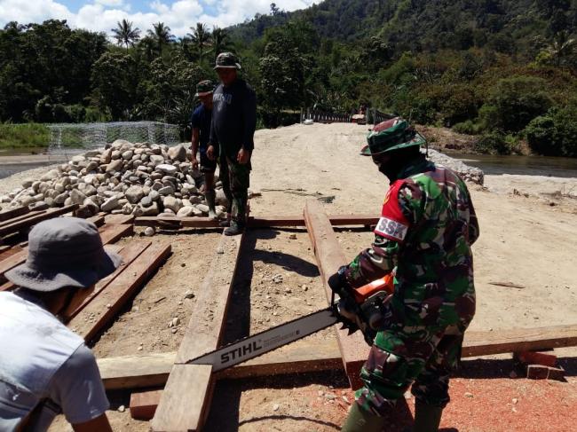 Serka Fansko, Tukang Andalan TMMD 104 Donggala