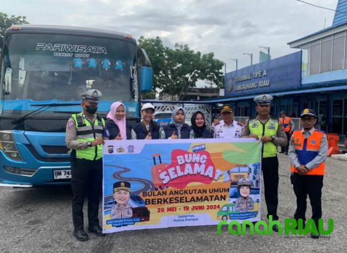 Sejalan Program Bung Selamat Polda, 89 Tilang Dilayangkan di Kolaborasi BPTD Riau dan Polres Kampar