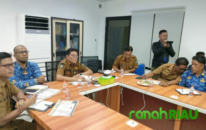 Kadis Kominfotik Bengkalis Pimpin Rapat Persiapan Pemantapan MTQ ke 43