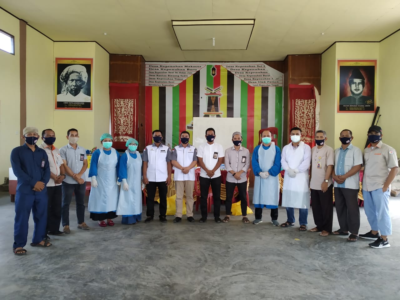 Kecamatan Kepenuhan Laksanakan Rapid Test Sebanyak 121 Orang Penyeleggara PILBUP