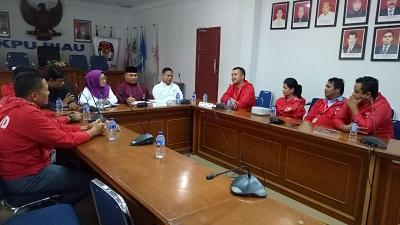 DPW PSI Riau Audiensi Dengan KPU Riau Terkait Persiapan Verifikasi Faktual