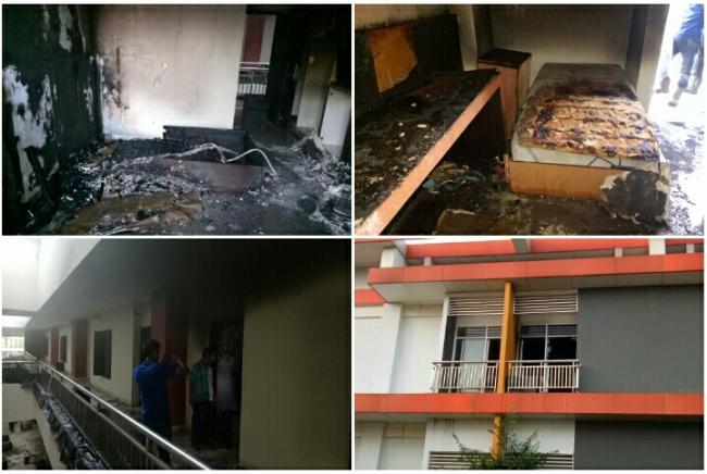 Kobaran Si Jago Merah Bikin Hangus Hotel Kebanggaan Masyarakat kuansing