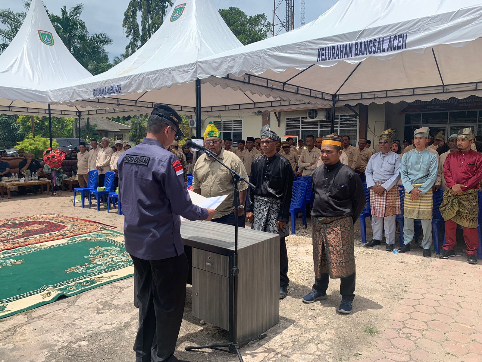 Sekdako Dumai Lantik dan kukuhkan Perkumpulan Pemuda Tujuh Suku bersatu di Sungai Sembilan 
