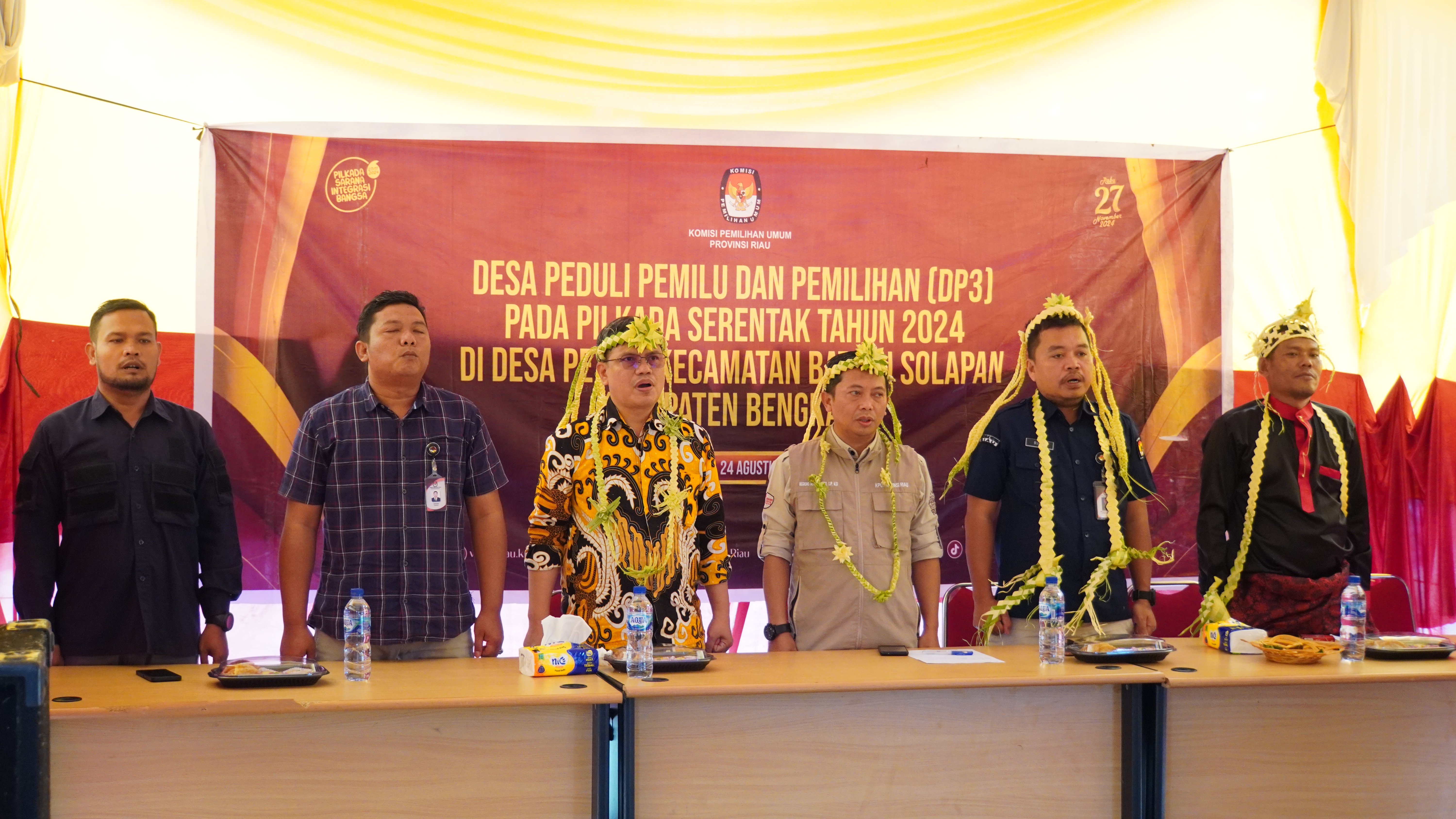 KPU Riau ajak Masyarakat Suku Sakai sukseskan Pilkada 2024