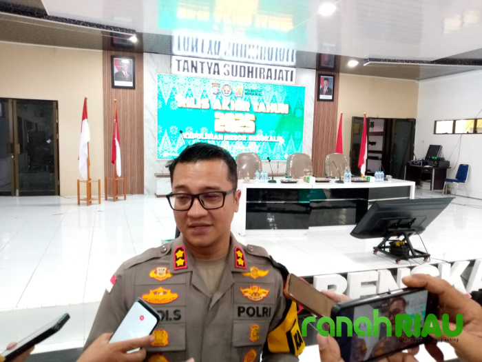 Kapolres Bengkalis Pimpin Press Release Akhir Tahun 2025