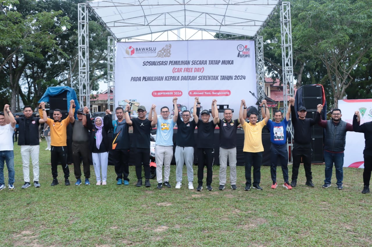 Kapolres Kampar ajak seluruh Elemen jaga Keamanan untuk Pilkada 2024