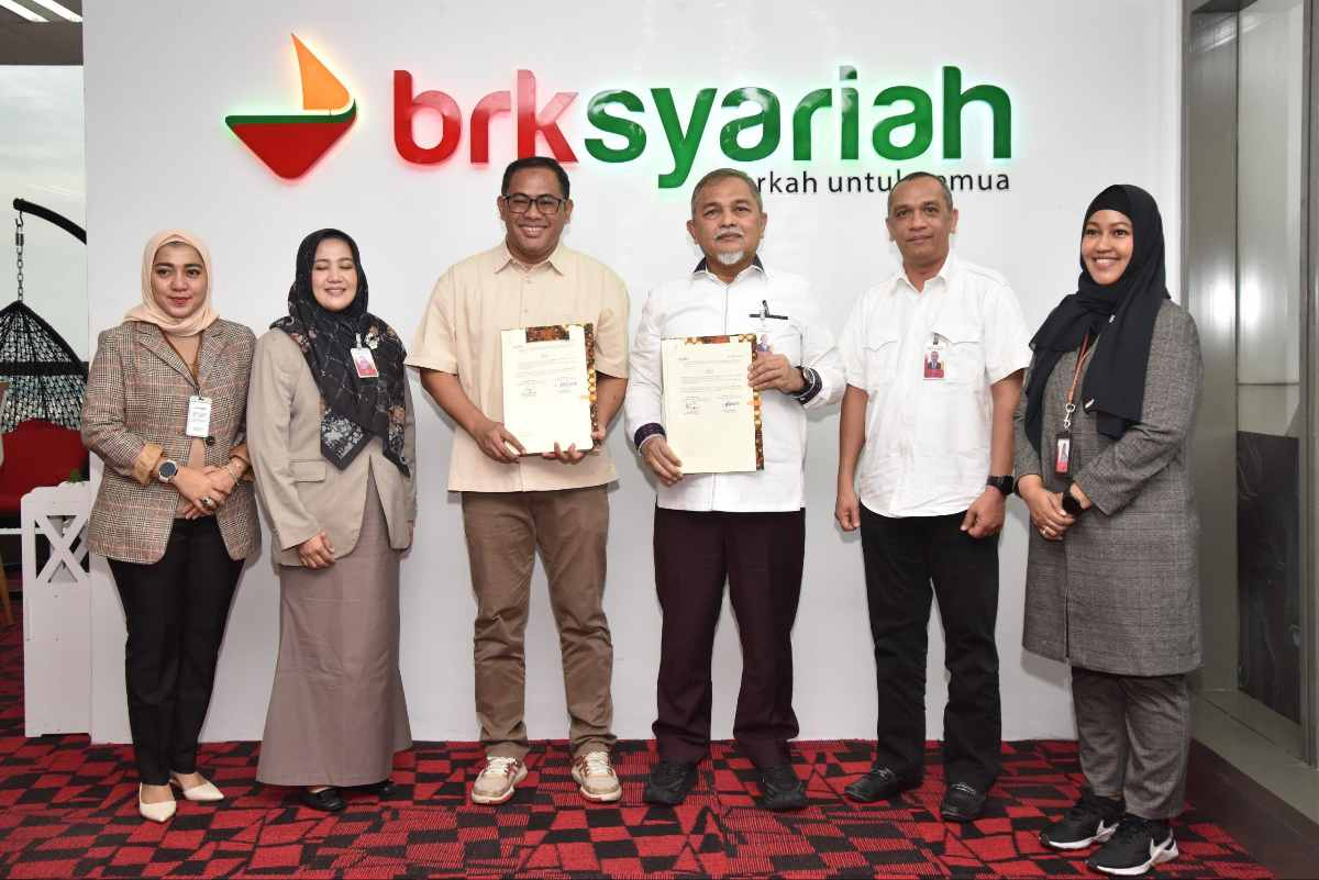 Populerkan Layanan mobile Banking ke dunia Pendidikan, BRK Syariah bekerjasama dengan Pintro