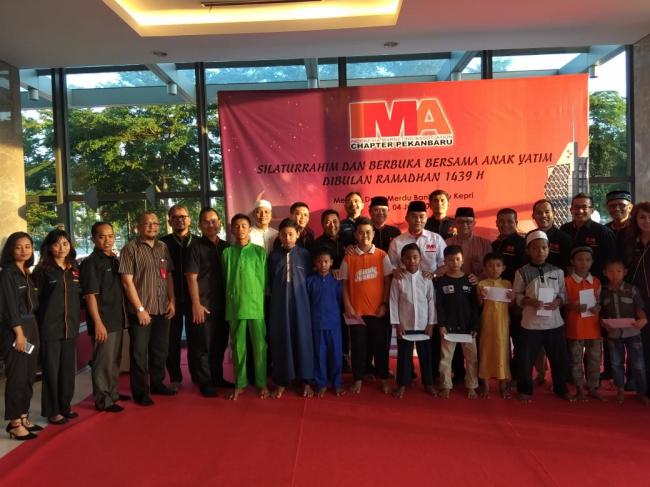 Gelar Silaturahmi dan buka bersama anak Yatim, IMA berikan yang terbaik buat Masyarakat 