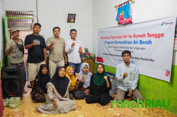 Gelar Workshop, PHR dan Dompet Dhuafa ajarkan Warga Minas Barat Alirkan Air bersih dengan Mudah