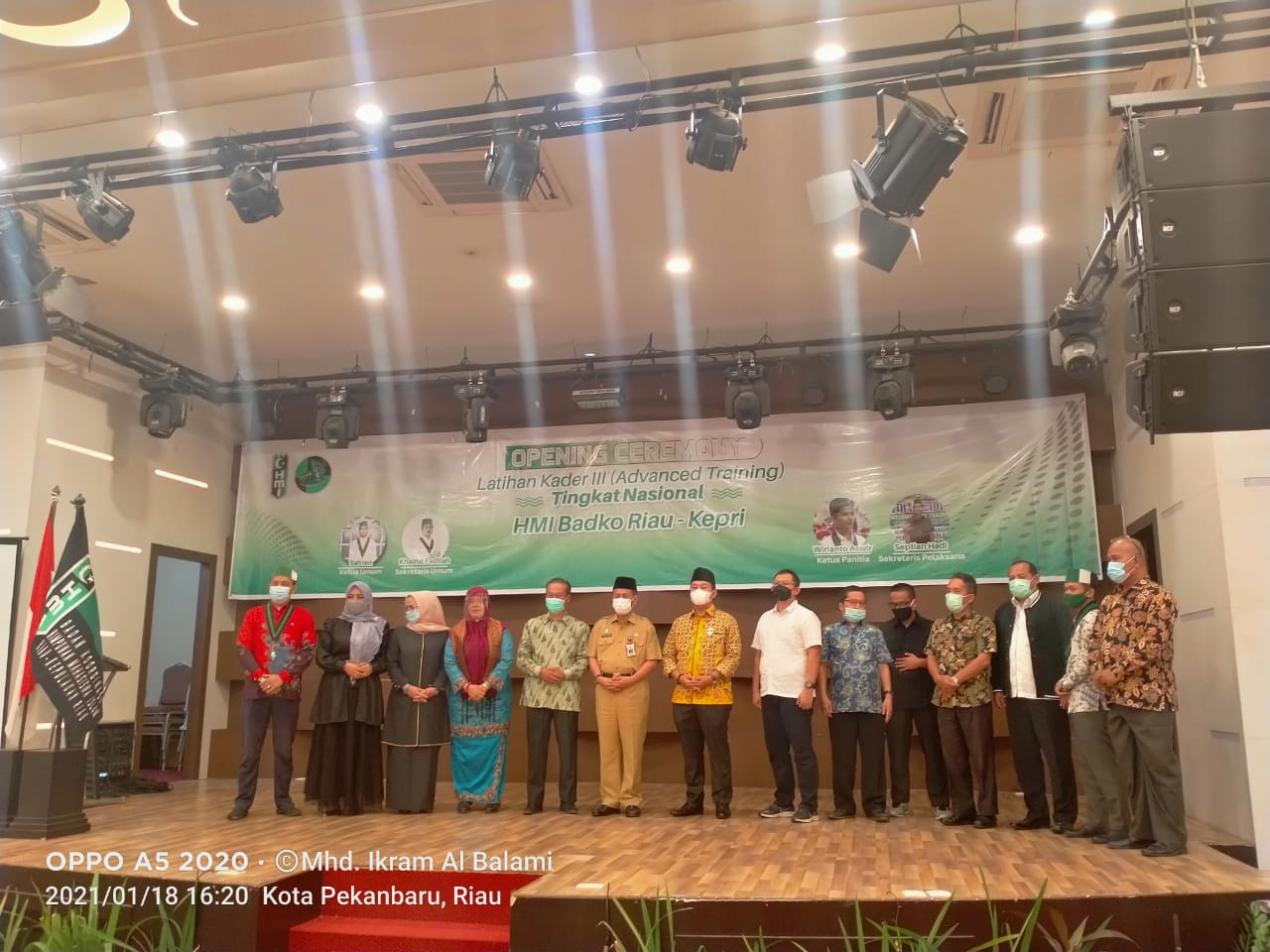 Badan Koordinasi HMI Riau Kepulauan Riau Taja Advance Training Tingkat Nasional