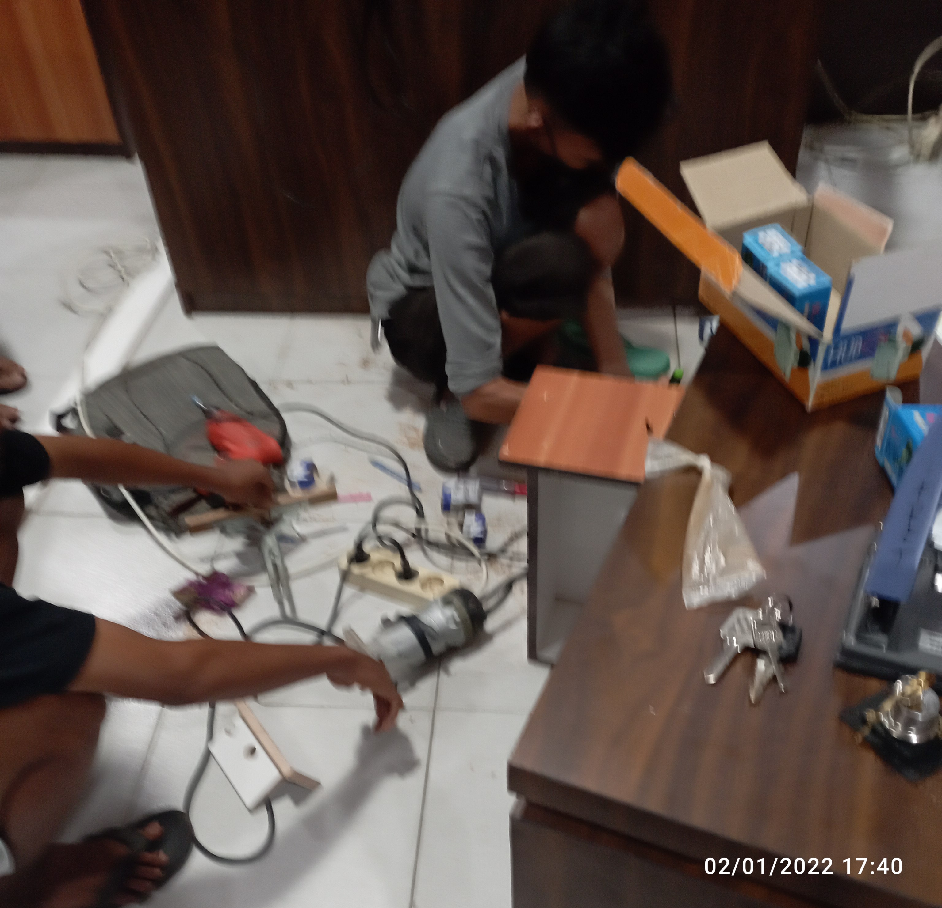 Pekerjaan Proyek Interior Disdagprin Bengkalis, Ketua LSM TOPAN-RI Angkat Bicara