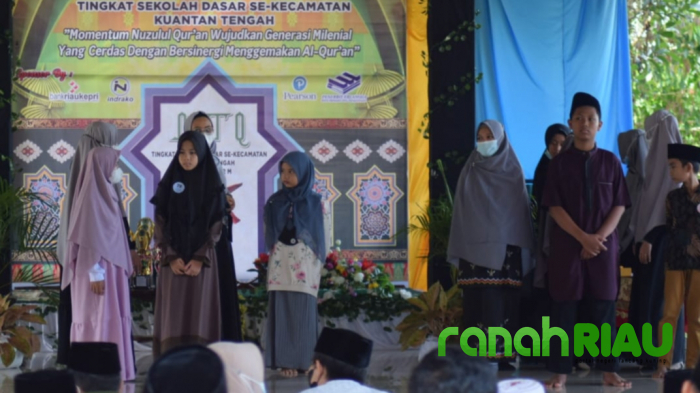 117 Siswa Ikuti Lomba MTQ Tingkat SD di Sekolah Islam AQZIA Teluk Kuantan