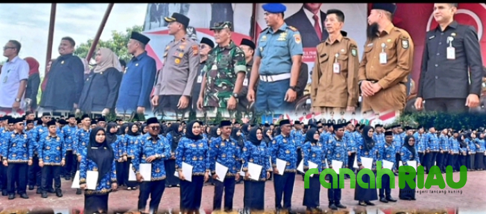 Bupati Kasmarni Serahkan SK PPPK Pengangkatan 3.700 PW se-Kabupaten Bengkalis