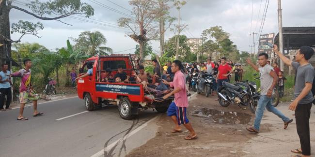 Dum Bunyinya, Tabung Gas Berisi Oksigen Meledak, 10 Pekerja Luka-luka