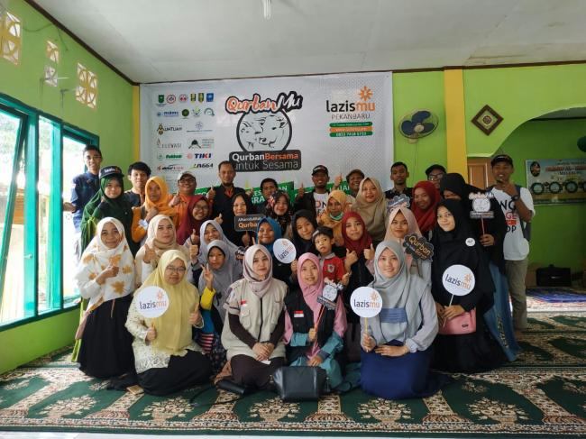 Lazismuh Kota Pekanbaru gelar Semarak Idul Adha di Kelurahan Melebung