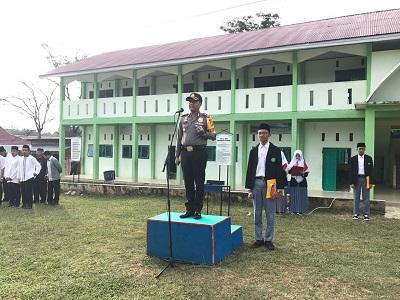 Ini Pesan Kapolres Kuansing Untuk Santri Syafaaturrasul