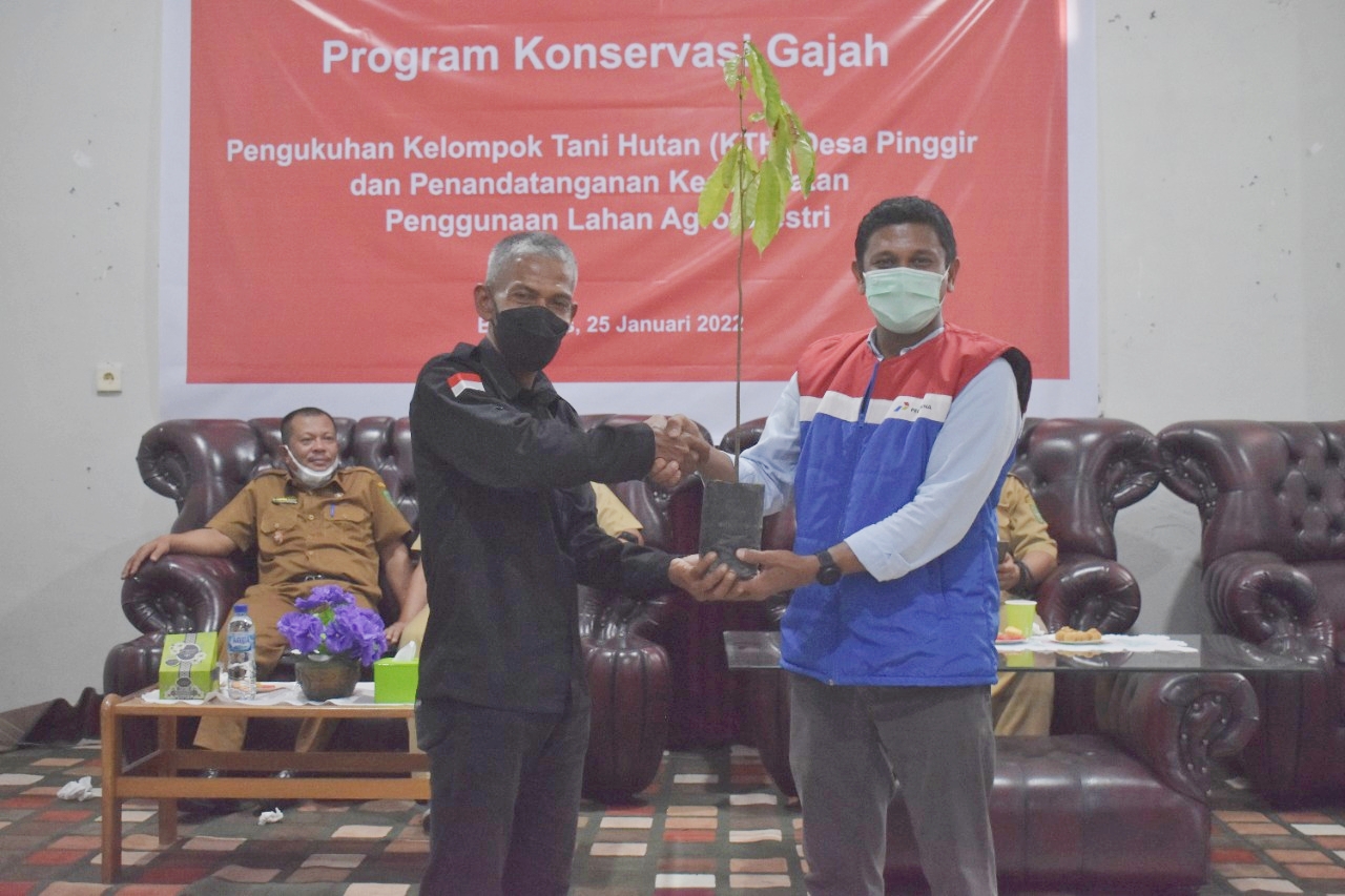 Bersama RSF-PHR, Dua Desa di Bengkalis Berpartisipasi dalam Penyelamatan Gajah