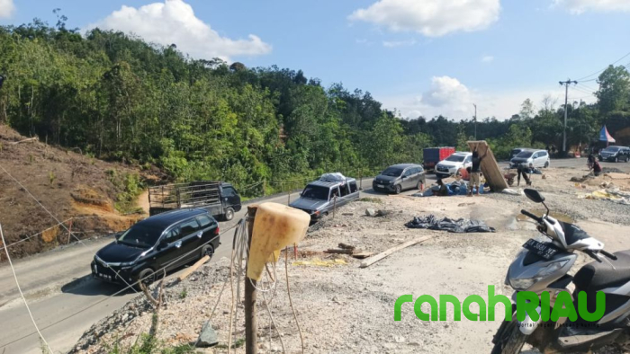 Jalan Lintas Riau-Sumbar via Tanjung Alai kini dibuka Dua Arah