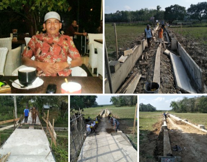 Diakhir Masa Jabatan, Kades Suhardi, S. Terus Genjot Program Perioritas