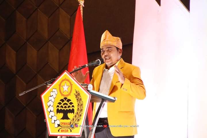 Ketua MKGR Riau Nasaruddin apresiasi Syamsuar sebagai Ketua terpopuler se Indonesia 