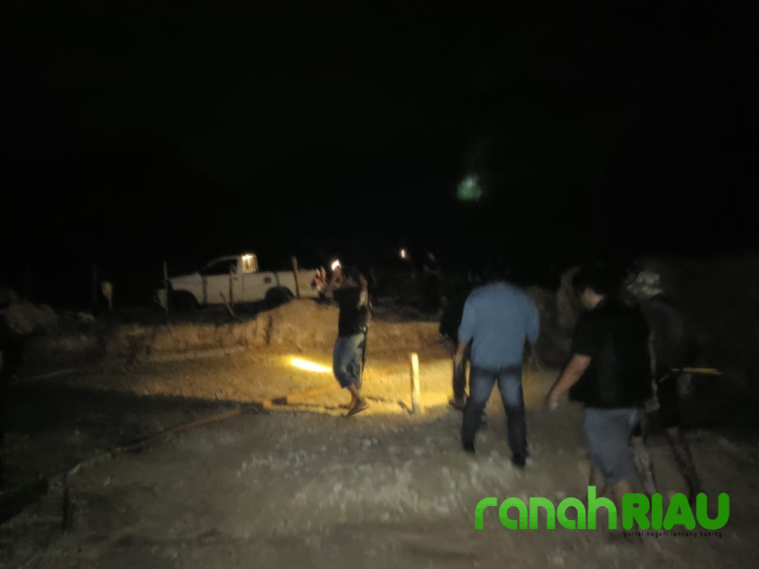 Breaking News: Dua Pelaku PETI Berhasil Diamankan Polres Kuansing, Malam Ini