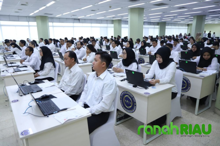 5.691 Peserta Ikuti Seleksi Kompetensi PPPK Pemprov Riau