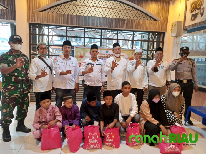 AJOI Bengkalis Berbagi, Buka Bersama Anak Yatim dan Kaum Dhuafa