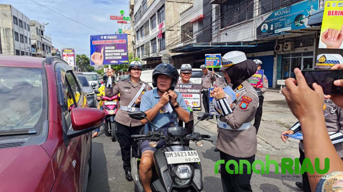 Masuki hari Keempat, Ditlantas Polda Riau gelar Operasi Zebra Lancang kuning 2024