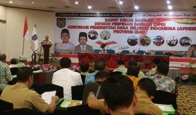 Undang Kades Sumut, Gubri Buka Kegiatan Rakerda APDESI DPD Riau di Hotel Mutiara