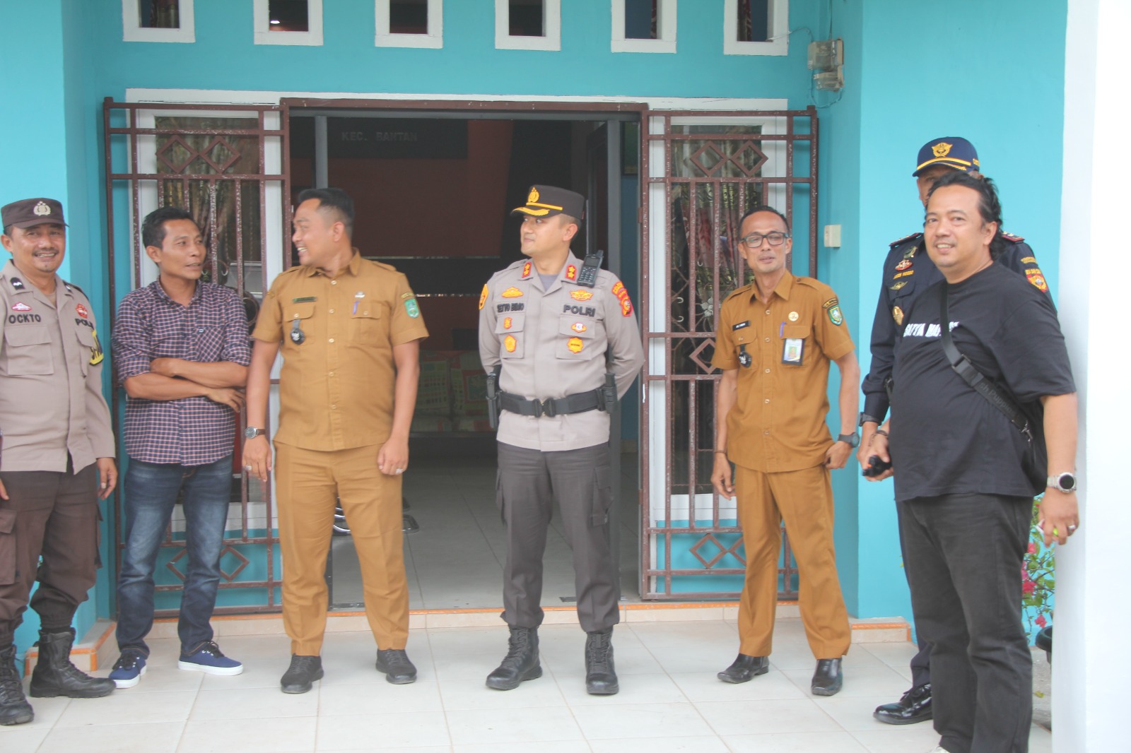 Dihadiri Pj Kades, Polres dan BC Bengkalis Patroli di Desa Kecamatan Bantan