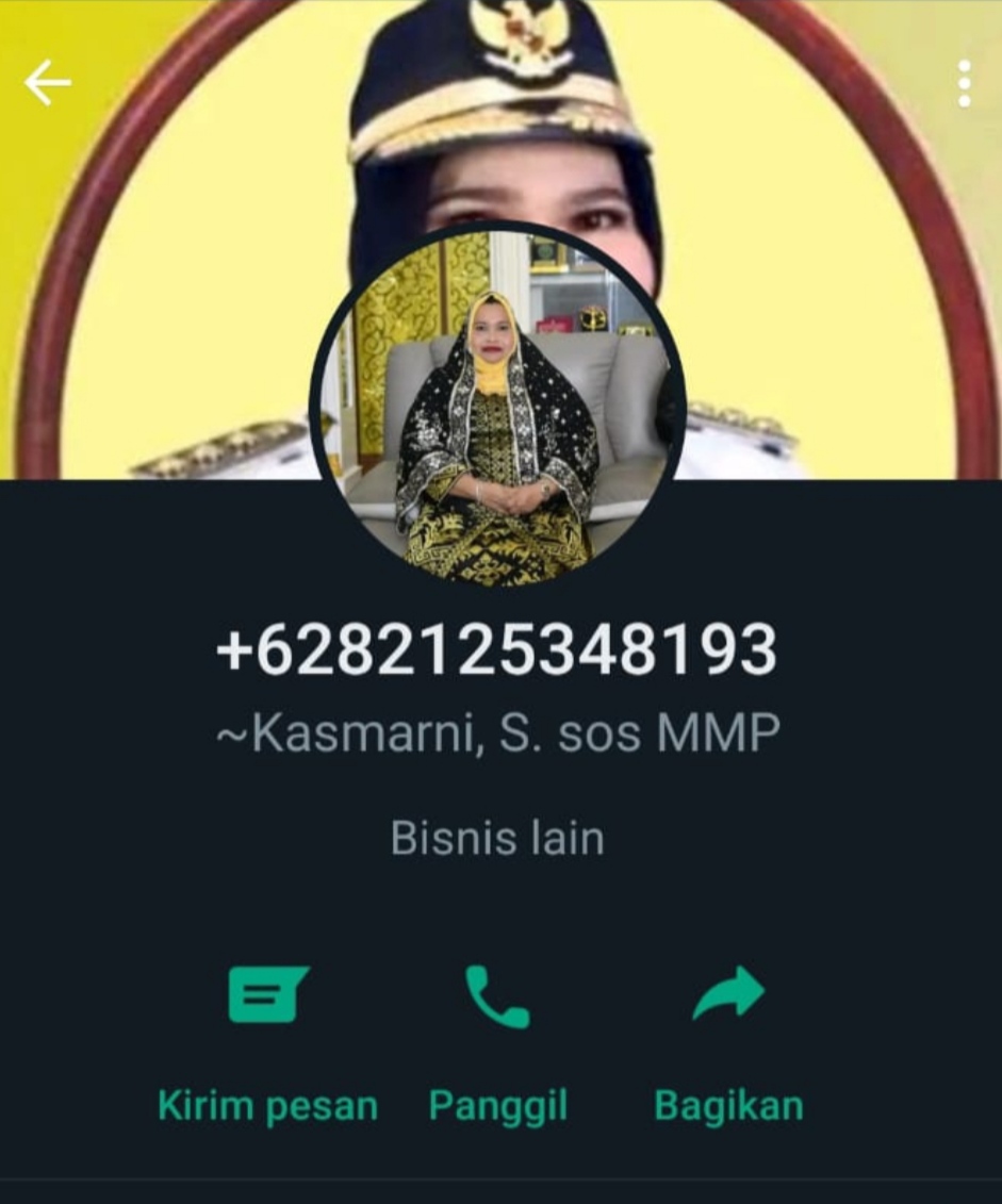 Masyarakat Diminta Waspada Penipuan Mengatas Namakan Bupati Bengkalis