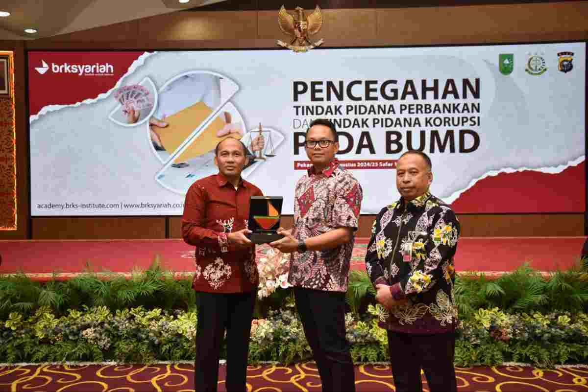 Kasubdit II Ditreskrimsus Polda Riau jadi Pembicara di workshop BRK Syariah
