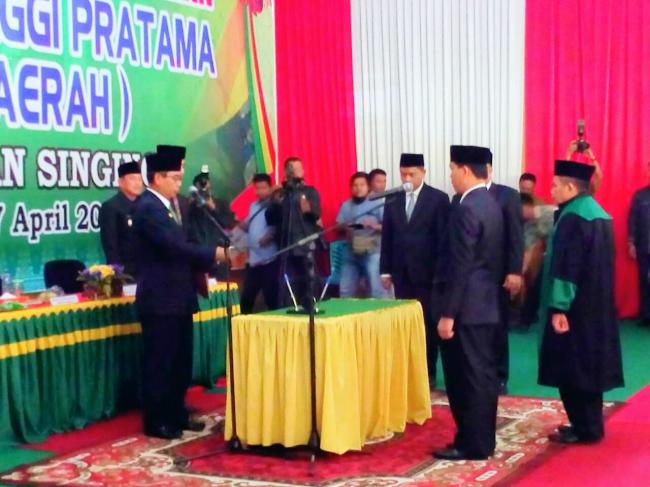 Dianto Mampanini paparkan 100 Hari kerjanya Kedepan