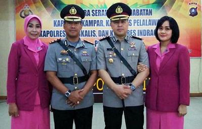 Ciptakan Silaturahmi. Kapolres Kampar berkunjung ke Pemuka Masyarakat Kampung Panjang