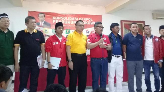 9 Sekjen Koalisi Jokowi Adakan Pertemuan Tertutup dengan KPU