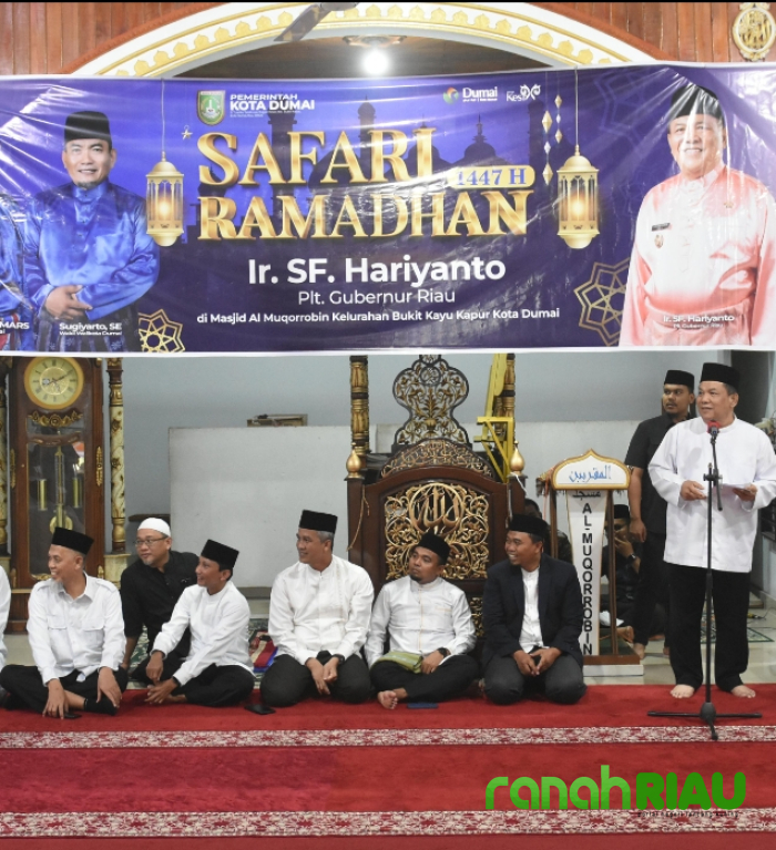 Safari Ramadan Pemprov Riau, BRK Syariah turut Berkontribusi
