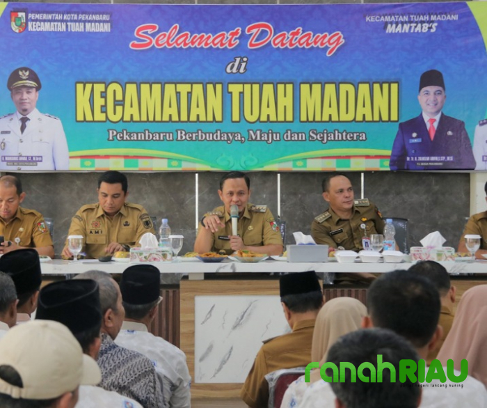 Jemput langsung Persoalan Masyarakat Tuah Madani, Agung Nugroho boyong Sejumlah Pejabat 