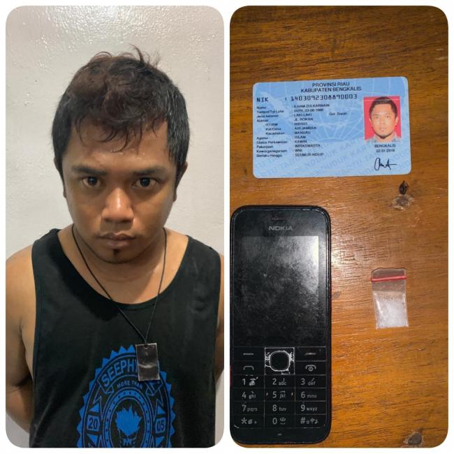 Dua Pengedar Narkoba Sukses Disikat Polsek Mandau