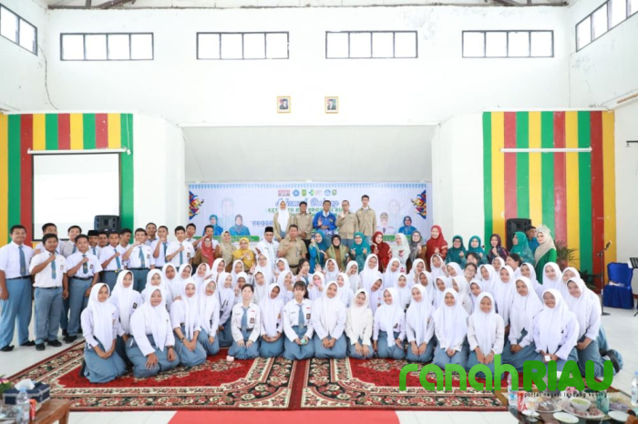 Jelajah ANRI hadir di SMAN I Siak, Edukasi Pelajar Pentingnya jaga Kesehatan mental dan Lingkungan 